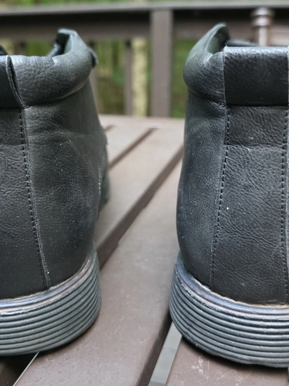 Men's Black Lace-Up Chukka Boots - Classic Everyday Comfort